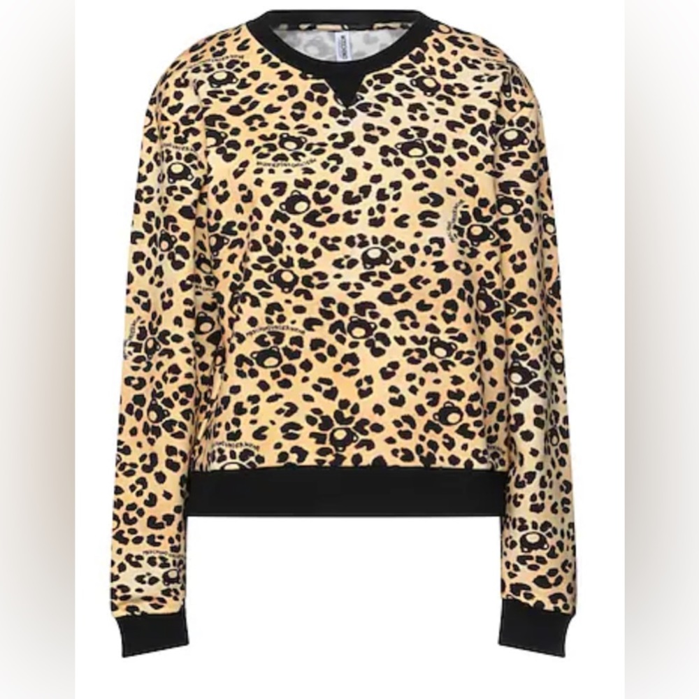 Moschino Underwear leopard print sweatshirt